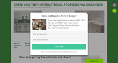 Desktop Screenshot of mygreenandtidylife.co.uk